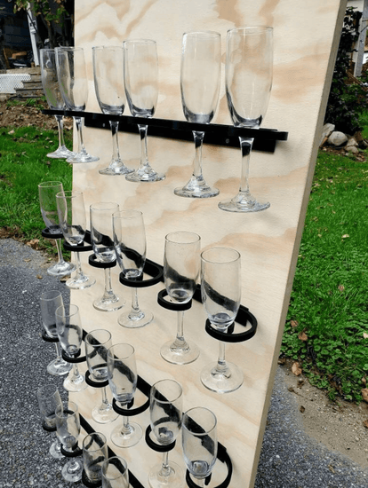 Champagne Wall Mimosa Prosecco Bar Wine Holder - Décor Maniacs