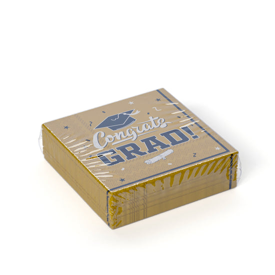 Gold/White Graduation Combo Pack | Service For 8
