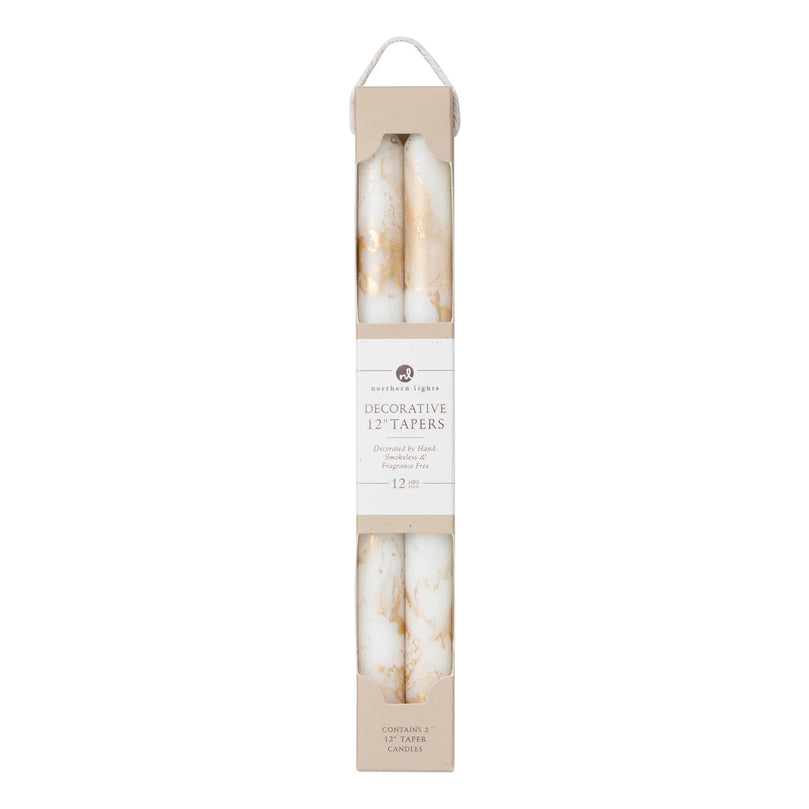 12'' Decorative Taper Candle 2-Packs