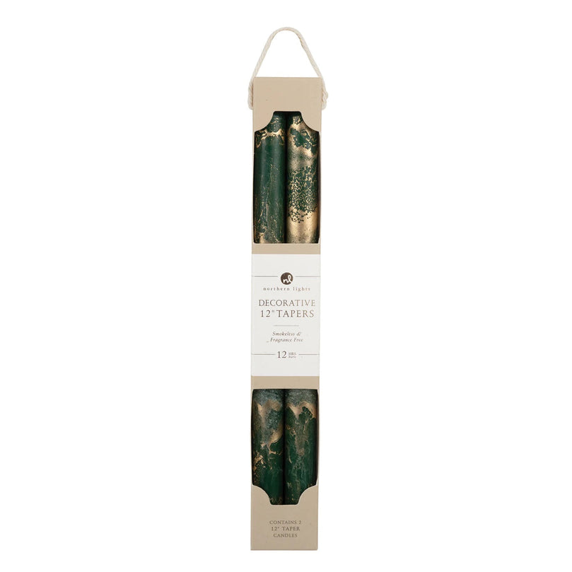 12'' Decorative Taper Candle 2-Packs