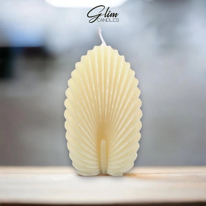 Peacock Soy Wax Scented Pillar Glim Candles