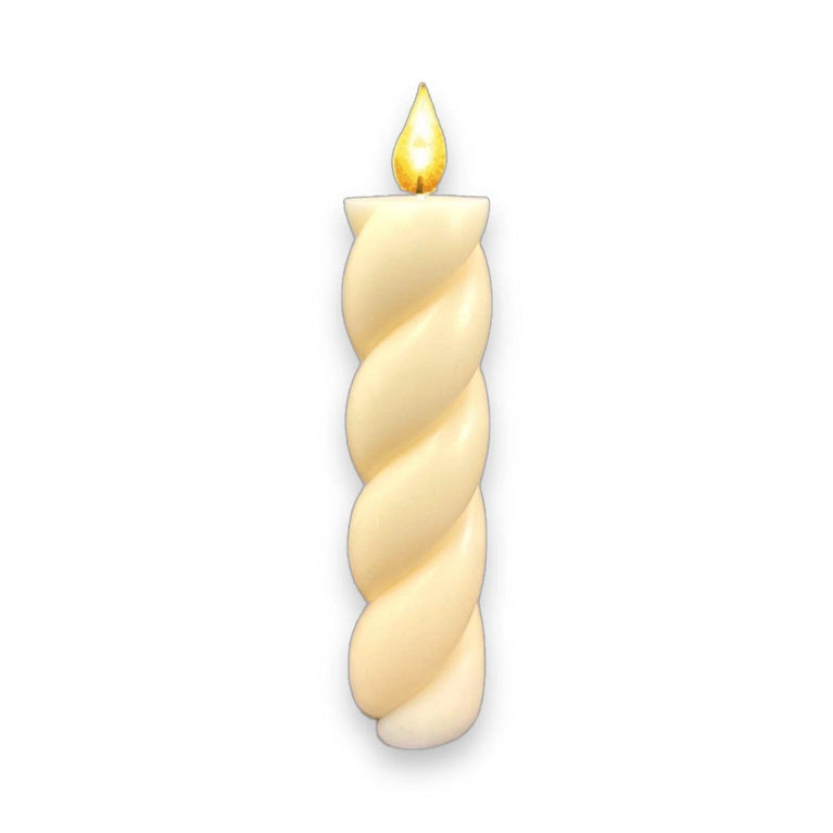 Rapunzel Knot Soy Scented Pillar Glim Candles