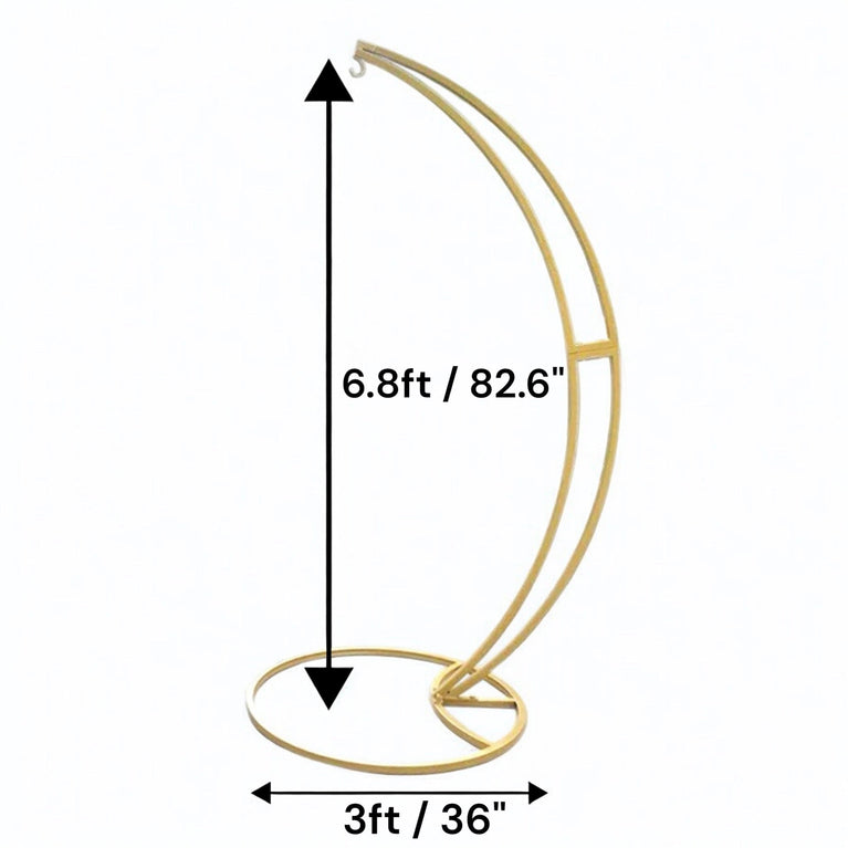 Suspended Acrylic Wedding Cake Stand with 6.8ft Hanging Frame